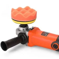 SUPERSELLER 1200W,Auto-Poliermaschine,elektrische Kleine Bodenkratzer Reparatur Und Glasur Maschine Für Den Heimgebrauch,Auto Wachs Und Pflege-Tools,6-Gang,220V,Euro,Polierer+Schwamm Scheibe -Poliermaschinen & Schleifmaschinen Verkaufsladen 64118088 5