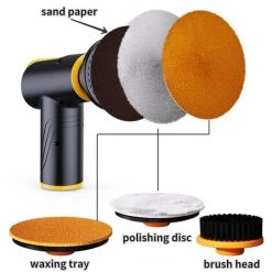 FUIENKO 100W Auto Puffer Polierer 1800rpm Einstellbare Geschwindigkeit Auto Polieren Maschine Akku Drahtlose Polieren Wachsen Maschine 7 FUIENKO 100W Auto Puffer Polierer 1800rpm Einstellbare Geschwindigkeit Auto Polieren Maschine Akku Drahtlose Polieren Wachsen Maschine -Poliermaschinen & Schleifmaschinen Verkaufsladen 65202885 3