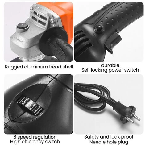 FUIENKO 8800 Rpm Auto Polierer 220V 1200W Polieren Maschine 6-speed Control Zifferblatt Elektrische Polierer Ultra-Licht Auto Wachsen Polieren Machin,colorful 4 FUIENKO 8800 Rpm Auto Polierer 220V 1200W Polieren Maschine 6-speed Control Zifferblatt Elektrische Polierer Ultra-Licht Auto Wachsen Polieren Machin,colorful – Bild 4