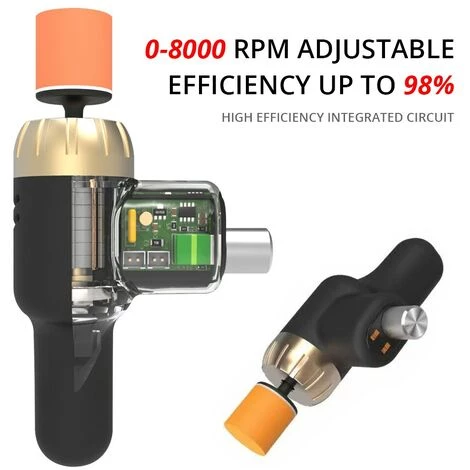 FUIENKO Auto Elektrische Polierer Reinigung Polieren Waxing Maschine Automobil Oberfläche Scratch Reparatur Werkzeug Mini Einstellbare Geschwindigkeit 8000r Set,scratch Machine Set 3 FUIENKO Auto Elektrische Polierer Reinigung Polieren Waxing Maschine Automobil Oberfläche Scratch Reparatur Werkzeug Mini Einstellbare Geschwindigkeit 8000r Set,scratch Machine Set – Bild 3