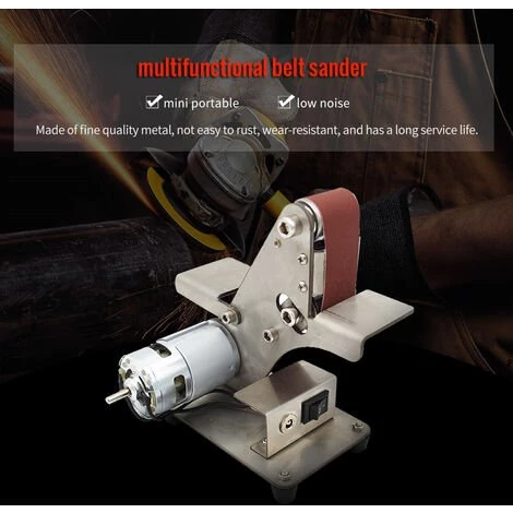 SUPERSELLER Mini-Mini-Bandschleifer DIY-Polierer Mini-Holzbearbeitungs-Schleifmaschine Winkelschleifmesser-Öffner Heimtisch-Mini-Doppelflügel-Bandschleifer Kleines Euro-Messgerät Mit 895er Motor 3 SUPERSELLER Mini-Mini-Bandschleifer DIY-Polierer Mini-Holzbearbeitungs-Schleifmaschine Winkelschleifmesser-Öffner Heimtisch-Mini-Doppelflügel-Bandschleifer Kleines Euro-Messgerät Mit 895er Motor – Bild 3