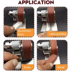 INSMA 30mm Elektrischer Bandschleifer Multifunktionsschleifer DIY Polierschleifmaschin -Poliermaschinen & Schleifmaschinen Verkaufsladen 65907049 3