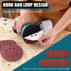 GIZCAM Exzenterschleifer, 3,0-A-5-Zoll-Exzenterschleifer Mit 12 Schleifpapieren PRS01AS – Blau 7 GIZCAM Exzenterschleifer, 3,0-A-5-Zoll-Exzenterschleifer Mit 12 Schleifpapieren PRS01AS – Blau -Poliermaschinen & Schleifmaschinen Verkaufsladen 65920500 3