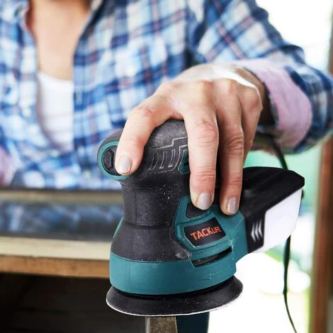 GIZCAM Exzenterschleifer, 3,0-A-5-Zoll-Exzenterschleifer Mit 12 Schleifpapieren PRS01AS – Blau 4 GIZCAM Exzenterschleifer, 3,0-A-5-Zoll-Exzenterschleifer Mit 12 Schleifpapieren PRS01AS – Blau – Bild 4