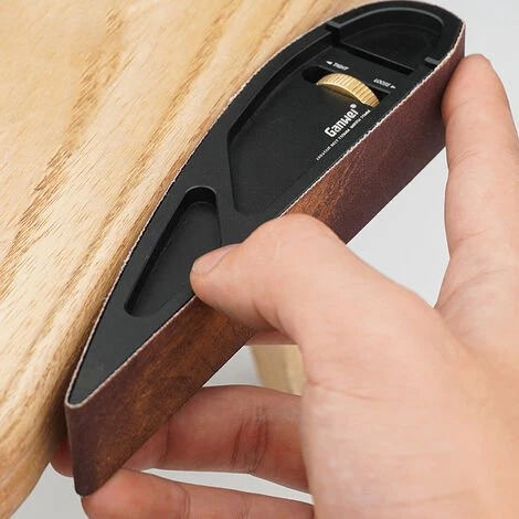 Ganwei Tragbarer Handschleifpapierhalter Einstellbarer Manueller Bandschleifpolierer Haushaltspolitur Und -schleifen Aluminiumlegierung Schleifpapierhalter Holzbearbeitung Gratschleifen Und Polieren Schleifpapierhalter Mit 3 Schleifbändern - Schwarz 2 Ganwei Tragbarer Handschleifpapierhalter Einstellbarer Manueller Bandschleifpolierer Haushaltspolitur Und -schleifen Aluminiumlegierung Schleifpapierhalter Holzbearbeitung Gratschleifen Und Polieren Schleifpapierhalter Mit 3 Schleifbändern - Schwarz – Bild 2