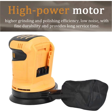 SUPERSELLER Dewey Schnittstelle 18V Wachs Maschine 125mm Wiederaufladbare Scheibe Orbitalschleifer Lithium-Ionen-Schleifpapier Maschine Rund Schleifen Holzbearbeitung Schleif-und Poliermaschine 3-Gang-Drehzahlregelung Mit Staubbeutel Für 18V Dewey Akku Bare Maschine + Zubehör 23 3 SUPERSELLER Dewey Schnittstelle 18V Wachs Maschine 125mm Wiederaufladbare Scheibe Orbitalschleifer Lithium-Ionen-Schleifpapier Maschine Rund Schleifen Holzbearbeitung Schleif-und Poliermaschine 3-Gang-Drehzahlregelung Mit Staubbeutel Für 18V Dewey Akku Bare Maschine + Zubehör 23 – Bild 3