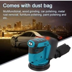 SUPERSELLER Akku-Rundschleifer Lithium-Ionen-Polierer Papierschleifer Holzbearbeitungsschleifer 3-stufige Drehzahlregelung Für 18V Makita Akku, Schleifpapiergröße 125mm Nackt, Ohne Akku 8 SUPERSELLER Akku-Rundschleifer Lithium-Ionen-Polierer Papierschleifer Holzbearbeitungsschleifer 3-stufige Drehzahlregelung Für 18V Makita Akku, Schleifpapiergröße 125mm Nackt, Ohne Akku -Poliermaschinen & Schleifmaschinen Verkaufsladen 66109909 4