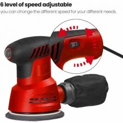 ASUPERMALL 300W Handheld Elektro Exzenterschleifer 5 Zoll 125mm Schleifteller Elektroschleifer Holzbearbeitung Möbel Auto Poliermaschine Mit Staubbox 6 Geschwindigkeitsregulierung 9 ASUPERMALL 300W Handheld Elektro Exzenterschleifer 5 Zoll 125mm Schleifteller Elektroschleifer Holzbearbeitung Möbel Auto Poliermaschine Mit Staubbox 6 Geschwindigkeitsregulierung -Poliermaschinen & Schleifmaschinen Verkaufsladen 66180175 5