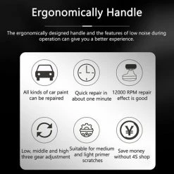 LIFCAUSAL 12-V-Autopoliermaschine Tragbare Elektrische Autopolierwachsmaschine Mit 4 Arten Von Polierscheiben 5 M Kabellänge 12000 U / Min 9 LIFCAUSAL 12-V-Autopoliermaschine Tragbare Elektrische Autopolierwachsmaschine Mit 4 Arten Von Polierscheiben 5 M Kabellänge 12000 U / Min -Poliermaschinen & Schleifmaschinen Verkaufsladen 66306668 5