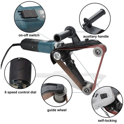 Hengda Rohrschleifer Bandschleifer Polieren Stahl Effizientes Arbeiten Schleifschleifer Rohrpolierer 5 Hengda Rohrschleifer Bandschleifer Polieren Stahl Effizientes Arbeiten Schleifschleifer Rohrpolierer – Bild 5