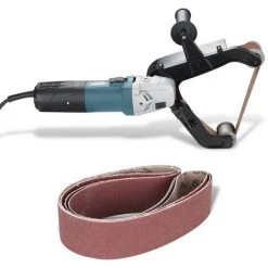 Randaco Rohrschleifer Bandschleifer Polieren Stahl Effizientes Arbeiten Schleifschleifer Rohrpolierer