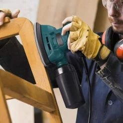 PEDY Deltaschleifer Mit Schleifpapier, 130W 12000 OPM Multischleifer Staubsammelsystem Und Staubbox, Blau 8 PEDY Deltaschleifer Mit Schleifpapier, 130W 12000 OPM Multischleifer Staubsammelsystem Und Staubbox, Blau -Poliermaschinen & Schleifmaschinen Verkaufsladen 66991652 4