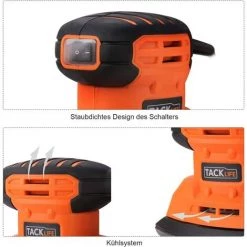 PEDY Deltaschleifer,Schleifmaschine (130W, 12000 OPM Schwingzahl, 140 * 80mm Schleiffläche) Schleifblättern, Schleifer Für Holz Und Heimwerk 7 PEDY Deltaschleifer,Schleifmaschine (130W, 12000 OPM Schwingzahl, 140 * 80mm Schleiffläche) Schleifblättern, Schleifer Für Holz Und Heimwerk -Poliermaschinen & Schleifmaschinen Verkaufsladen 66992593 3
