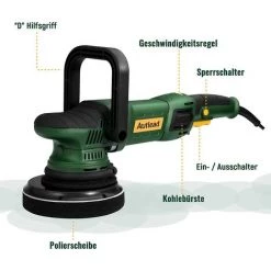 PEDY Exzenter Poliermaschine, 21mm-1050W Polierer Mit 6 Variable Geschwindigkeit(1400-4800RPM), Zum Poieren Von Autos, Schiff Und Möbeln - EPM01 7 PEDY Exzenter Poliermaschine, 21mm-1050W Polierer Mit 6 Variable Geschwindigkeit(1400-4800RPM), Zum Poieren Von Autos, Schiff Und Möbeln - EPM01 -Poliermaschinen & Schleifmaschinen Verkaufsladen 66992607 3