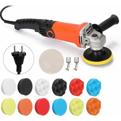 SOEKAVIA 1200W 220Volt Einstellbare Geschwindigkeit Auto Elektropolierer Wachsmaschine Automobel Polierwerkzeug 1 SOEKAVIA 1200W 220Volt Einstellbare Geschwindigkeit Auto Elektropolierer Wachsmaschine Automobel Polierwerkzeug