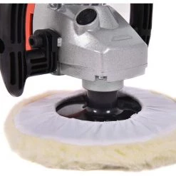 RELAX4LIFE Poliermaschine Mit 6 Stufen Variabler Geschwindigkeit, 1000 – 3000 U/min, Poliergeraet Set Mit Zubehoer, Ideal Zum Polieren Von Auto, Boeden, Sofas, Schraenken, 1500 W, 230 V / 50 Hz -Poliermaschinen & Schleifmaschinen Verkaufsladen 67186648 5