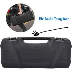 RELAX4LIFE Poliermaschine Mit 6 Stufen Variabler Geschwindigkeit, 1000 – 3000 U/min, Poliergeraet Set Mit Zubehoer, Ideal Zum Polieren Von Auto, Schiffen, Boeden, 1500 W, 230 V/ 50 Hz,schwarz + Orange -Poliermaschinen & Schleifmaschinen Verkaufsladen 67186903 4