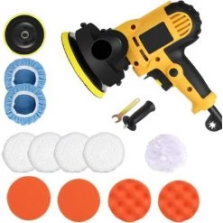 BF Auto Polierer, 700W Elektro Polierer Für Metall Und Möbel, Multifunktionale Poliermaschine Verglasung Versiegelung Auto Polieren Einstellbare Geschwindigkeit