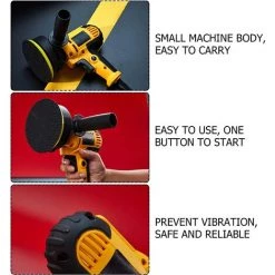 BF Auto Polierer, 700W Elektro Polierer Für Metall Und Möbel, Multifunktionale Poliermaschine Verglasung Versiegelung Auto Polieren Einstellbare Geschwindigkeit -Poliermaschinen & Schleifmaschinen Verkaufsladen 67205440 5