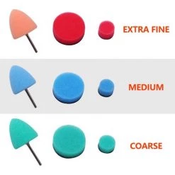 BF Mini-Polierschwämme, Polierset, 16-teiliges 15 Mm 25 Mm Polierpad-Kit Polierschwamm-Polierkugel-Kit Für Autoschleifen, Polieren Für Elektro-Rotationswerkzeug – HTDEPMIX -Poliermaschinen & Schleifmaschinen Verkaufsladen 67205637 3