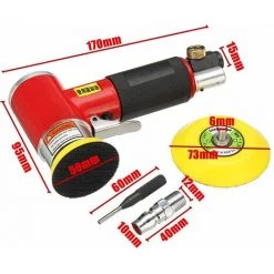 Deckon 2 Zoll / 3 Zoll Pneumatische Poliermaschine Lagertyp Pneumatische Hochgeschwindigkeits-Poliermaschine Mit Geradem Kern 16000 U / Min -Poliermaschinen & Schleifmaschinen Verkaufsladen 67327879 3