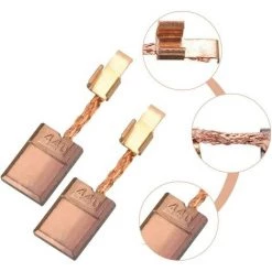 OUSUDELA 4 Stück Kupferkohlebürsten Kohlebürstenwerkzeug Kohlebürsten Für Bohrmaschinen Für MAKITA CB-440/CB-448 CB-436/195021-6/194427-5/194159-4 18V BHP458 BHP454 -Poliermaschinen & Schleifmaschinen Verkaufsladen 67418042 4