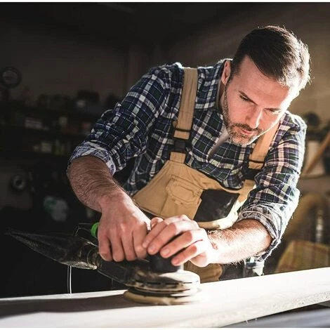 ECHOO Schleifteller 150 Mm Mit Staubabsaugung - Anschlussgewinde M8 - Ersatz Für Den Festool Schleifteller, Kompatibel Mit Exzenterschleifer 150 Mm 5 ECHOO Schleifteller 150 Mm Mit Staubabsaugung - Anschlussgewinde M8 - Ersatz Für Den Festool Schleifteller, Kompatibel Mit Exzenterschleifer 150 Mm – Bild 5