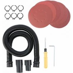 AREBOS Langhalsschleifer Deckenschleifer Wandschleifer Trockenbauschleifer 710W 225mm - Rot -Poliermaschinen & Schleifmaschinen Verkaufsladen 6870999 5