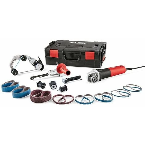Flex BRE 8-4 INOX Set Rohrbandschleifer Und Bandfeile TRINOXFLEX Im Set - 453463 1 Flex BRE 8-4 INOX Set Rohrbandschleifer Und Bandfeile TRINOXFLEX Im Set - 453463